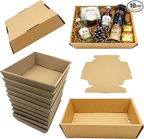 Fruit Hampers, Drink Display, Christmas Gift Hampers, Dry Fruit Box, Paper Box Diy, Christmas Hampers, Fruit Basket Gift, Gift Display, Hamper Boxes