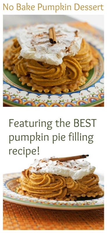 Best Pumpkin Pie Filling Recipe, Pumpkin Pie Filling Recipe Desserts, No Bake Pumpkin Desserts, Pumpkin Pie Filling Recipe, The Best Pumpkin Pie, No Bake Pumpkin, Pie Filling Recipes, No Bake Pumpkin Pie, Best Pumpkin Pie