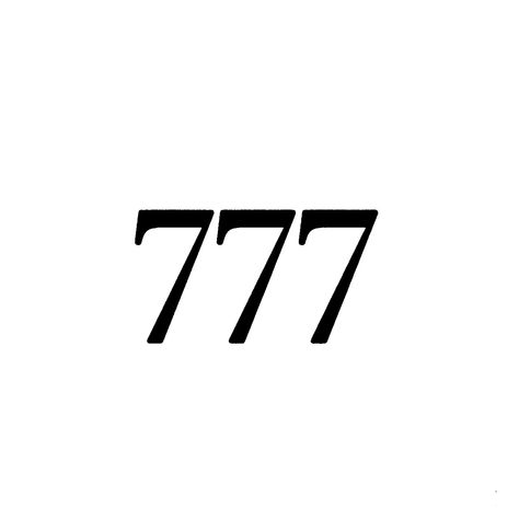 77 Tattoo Number Design, 7777 Tattoo, 777 Tattoo, Tattoo Placements, Number Tattoos, Pretty Hand Tattoos, Peace Love Happiness, Tattoo Font, Luck Quotes