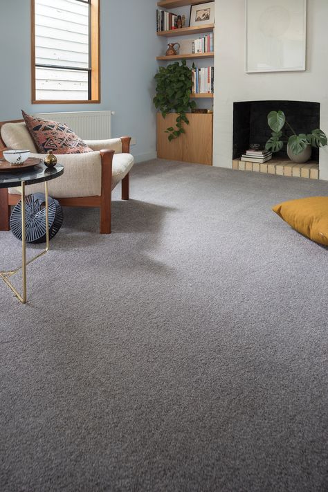 Cream Carpet Living Room, Lounge Carpet, Cream Carpet, Small Lounge, Grey Carpet, Room Makeover Inspiration, Lounge Room, House Flooring, Living Room Carpet