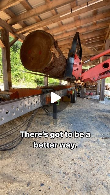 Sawdust Society on Instagram: "Effortless Log Loading: Build Your Own Ramp Today

🌲🪚 After 11 years of sawing wood, I’ve perfected a loading technique that I can’t wait to share with you! In today’s reel, I’m showing you the easiest, simplest, fastest, safest, and most economical way to load logs onto your mill bed. 🚀💪
This ramp loading system is not only easy to build and dismantle, but it also prioritizes safety while saving you time and effort. Whether you're a seasoned pro or just starting out, this method will transform your milling process!
👉 Watch the full video to see it in action and get all the tips you need to set it up yourself! Don’t forget to like, share, and follow for more woodworking hacks! 🔨✨ #Woodworking #LogLoading #MillLife #DIY #WoodworkingTips #SafetyFirst
#Mil Saw Mill Diy, Saw Mill, Woodworking Hacks, Saw Wood, Woodworking Tips, Build Your Own, Save Yourself, Follow For More, Woodworking