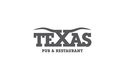 Texas / Logo Design on Behance Texas Logo, Texas Restaurant, Logos Ideas, Restaurant Logo, Restaurant Logo Design, Logo Restaurant, Logo Design Inspiration, Atari Logo, Gaming Logos