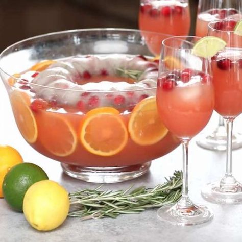 Here is a suggested presentation of the Holiday Punch Bowl Ice Rings For Punch, Holiday Punch With Alcohol, Punch With Alcohol, Vodka Punch, Holiday Punch Recipe, Ice Ring, Holiday Punch, Christmas Punch, Punch Bowls