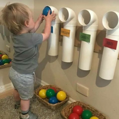 Baby Play Activities, Baby Learning Activities, Sensory Room, Finished Basement, Toddler Learning Activities, Preschool Learning Activities, Basement Design, Baby Learning, Montessori Activities