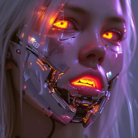 Cyberpunk Photoshoot, Transhumanist Art, Neon Clothes, Neo Futurism, Cyberpunk Rpg, Cyberpunk Design, Futuristic Robot, Chica Cool, Sci Fi Environment