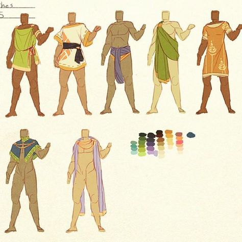 Fantasy Pants Drawing, Male Greek Clothing, Desert Clothing Male, Ancient Clothing Men, Desert Fantasy Clothing, Greek Character Design, Drawing Elves, Greek Outfit, Desert Clothing