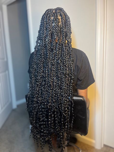 Hybrid Braids, Braid Colours, Box Braid Hair, Passion Twists, Box Braid, Braid Ideas, Braid Hair, Knotless Braids, Locs Hairstyles