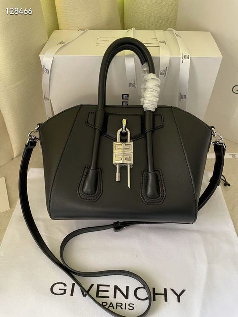 Givenchy Mini Antigona, Mini Antigona, Givenchy Bags, Givenchy Bag, Shopping Tote Bag, Coach Swagger Bag, New Handbags, Tote Backpack, Kids Bags