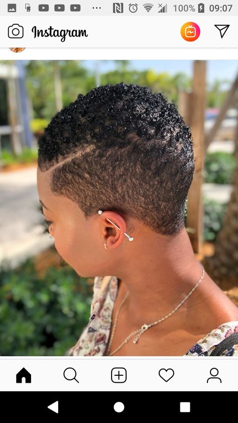 Bald Hairstyles For Black Women, Black Natural Short Haircut, Black Female Short Haircut, Women’s Bald Fade Haircut, Feminine Fade Haircut, Tapered Hair Black Women, Black Short Natural Haircut, Short Haircuts For Natural Hair, Short Haircut Black Woman Natural Hair