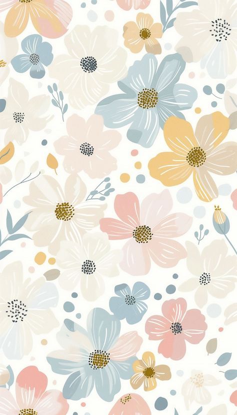 Cute Home Screen Wallpaper, Wallpaper Iphone Boho, Floral Wallpaper Iphone, Wallpaper Iphone Summer, Floral Wallpaper Phone, Simple Phone Wallpapers, Spring Wallpaper, Phone Wallpaper Patterns, Phone Wallpaper Images