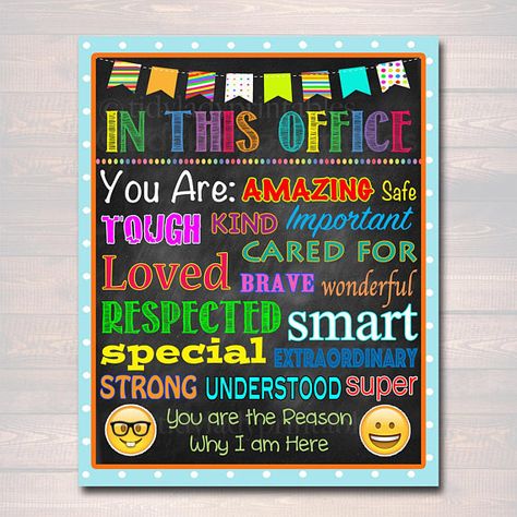 School Counselor Digital Poster Child Therapist Decor Counselor Door Sign, School Counselor Posters, Therapist Decor, Counselor Posters, School Guidance Counselor, School Counseling Office, Star Student, Counselors Office Decor, School Counselor Office