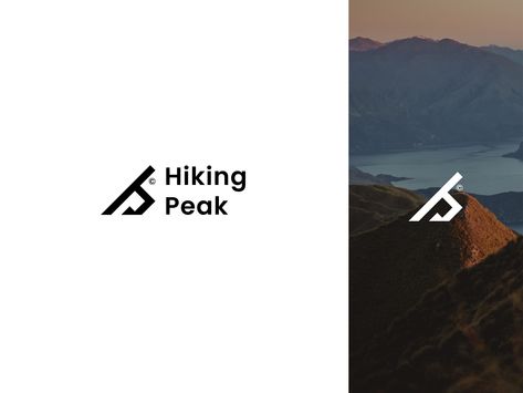 Minimalist logo design - Hiking Peak - Mounting - Logo Design by Md Alham Hiking Logo Design, Logo Design Mountain, Mountain Branding, Electrical Logo, Mountain Logo Design, Hiking Logo, Adventure Logo Design, Peak Logo, Adventure Logo