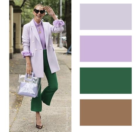 Business Meeting Outfit, Blouse Outfit Work, Lavender Pants, Pants Outfit Work, Draping Techniques, Meeting Outfit, Colour Blocking Fashion, Colour Combinations Fashion, Color Combos Outfit