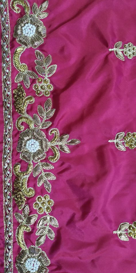 Khatli Work Saree Design, Khatli Work Design, Work Design Blouse, Khatli Work, Engagement Mehndi, Bridal Suits, Stylish Kurtis, Zardosi Embroidery, Suits Punjabi