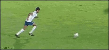 Well, except when it matters: | 19 Reasons Why You Should Never Celebrate Too Early Soccer Fails, Sports Fails, That's Hilarious, Funny Soccer, Soccer Goalie, Soccer Gifs, Soccer Memes, Soccer Life, Soccer Funny