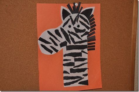 Zebra Art Project, Zebra Craft, Safari Crafts, Jungle Crafts, Zoo Crafts, Abc Crafts, Zoo Art, Animal Art Projects, Zoo Theme