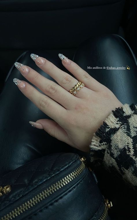 Buchifresa Nails Almond, Almond Nails Buchifresa, Buchifresa Nails Short, Buchi Fresa Nails, Uñas Cute, Wow Nails, Cute Simple Nails, Glamour Nails, Work Nails