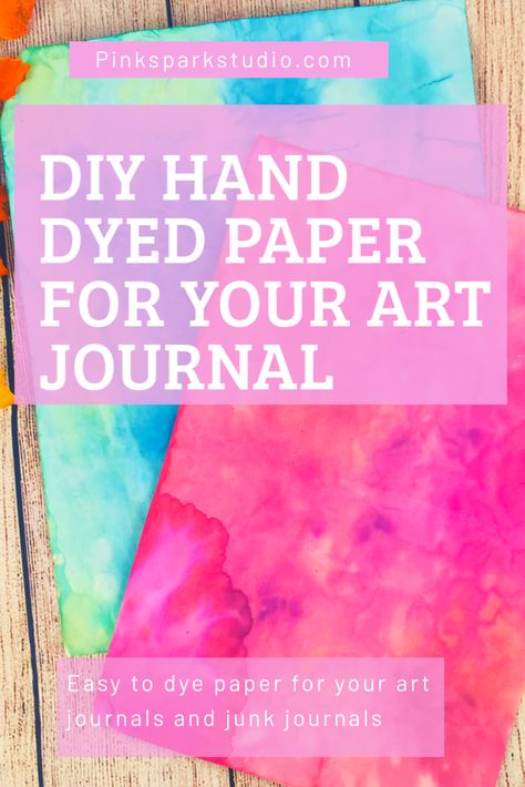 Diy Art Journal How To Make, Paper Dyeing Techniques, How To Dye Paper, Painty Papers, Scrap Notebook, Art Journaling Techniques, Dyeing Paper, Dye Paper, Coffee Dyed Paper