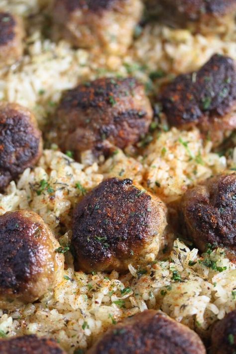 One Pot Casserole, Ham And Cheese Pasta, Leftover Meatballs, Ground Beef Meatballs, Sausage Rice, Meatballs And Rice, Baked Meatballs, Meatball Dinner, Meatball Casserole