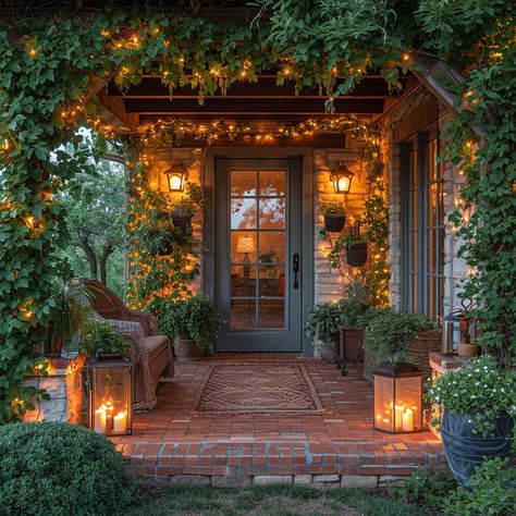 10+ Simple Yet Elegant Small Porch Decorating Ideas for Every Home • 333+ Art Images Beautiful Porches Southern Living, Cozy Screened In Porch Ideas, Small Porch Decorating Ideas Entrance, Small Side Porch, Fromt Porch Ideas, Blooming Backyard, Outdoor Porch Ideas, Cabin Front Porch, Small Porch Decorating Ideas