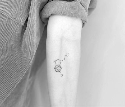 Tattoo Patterns, Molecular Structure, Happy Quotes, Geometric Tattoo, Tatting, Tattoo Ideas, Tattoos