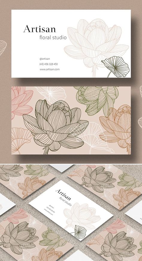 Creative Business Cards For Fashion Designers, Business Card Design One Sided, Customer Card Design, Business Cards For Graphic Designers, Design Card Ideas, Fashion Business Card Design, Art Business Cards Creative, Visit Card Ideas, Cool Business Cards Creative