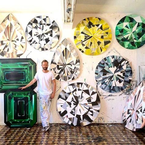 Do not miss my Artist Spotlight Series featuring the exceptionally talented @kurtpio of Cape Town South Africa. He clearly knows the way to a girls heart with diamonds & champagne. @galleryorange in Nola is hosting his first US show. See all the details on the blog. #art #artlove #diamondsareagirlsbestfriend #kurtpio #capetownartist Arte Peculiar, Gemstone Art, Diamond Paintings, Contemporary Abstract Art, Op Art, 그림 그리기, Cape Town, Painting Inspiration, Art Lessons