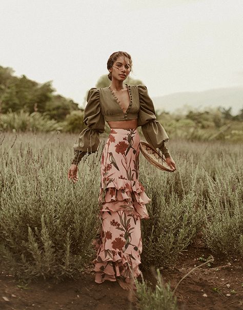 Labranza on Behance Boho Style Inspiration, Puffed Sleeve Top, George Romero, Fresh Brand, Holiday Boutique, Top With Buttons, Resort Outfit, Outdoor Shoot, Creative Portraits