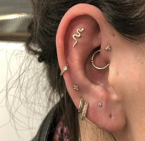 Ear Piercing Curation, Piercing Curation, Ear Curation, Ear Peircings, Ruby Stud Earrings, Piercing Inspo, Cool Ear Piercings, Pretty Ear Piercings, Ruby Earrings Studs