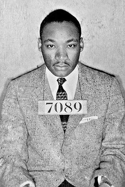 Martin Luther King Jr Poster Print, Celebrity Mugshot, Art Prints, Mugshot Poster, Jail Poster, Civil Rights Poster, Wall Art, Canvas Black Power Aesthetic, 1900s Photos, Famous Mugshots, Demetrius Johnson, Dear Martin, Haitian History, Bus Boycott, African American History Facts, Black Leaders