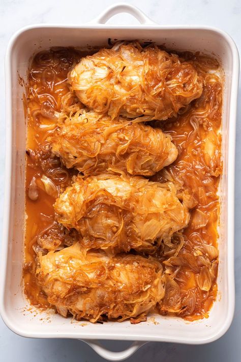 How To Carmalize Onions, Chicken Boneless Breast Recipes, Garlic Chicken Recipe, Carmelized Onions, Garlic Chicken Recipes, Onion Chicken, Caramelized Onion, The Onion, Breast Recipe