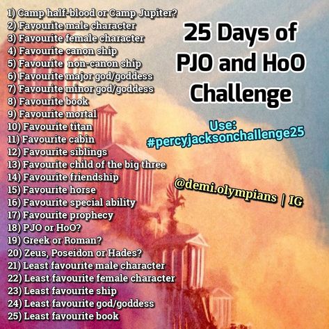 PJO and HoO challenge Percy Jackson Oc Challenge, Demigod Oc Challenge, Pjo Oc Ideas, 12 Olympians, Pjo Headcanons, Pjo Oc, Percy Jackson Outfits, Percy Jackson Drawings, Roman Myth