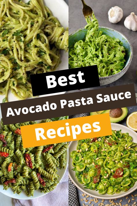 TOP 9 AVOCADO PASTA SAUCE RECIPES FOR YOUR TASTE BUDS Avocado Sauce For Pasta, Avocado Pasta Recipes, Avocado Pasta Sauce, Green Pasta Sauce, Best Baklava Recipe, Avocado Recipes Pasta, Avocado Sauce Pasta, Saltimbocca Recipe, Green Sauce Recipe