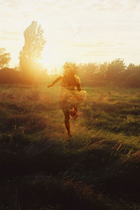 Running Through A Field, One With Nature, I Want To Travel, To Infinity And Beyond, Double Exposure, Oh The Places Youll Go, Travel Quotes, Travel The World, Free Spirit