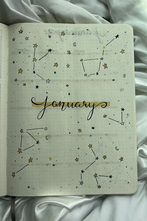 stars and constellations Stars And Constellations, January 22, Constellations, Bullet Journal, Stars