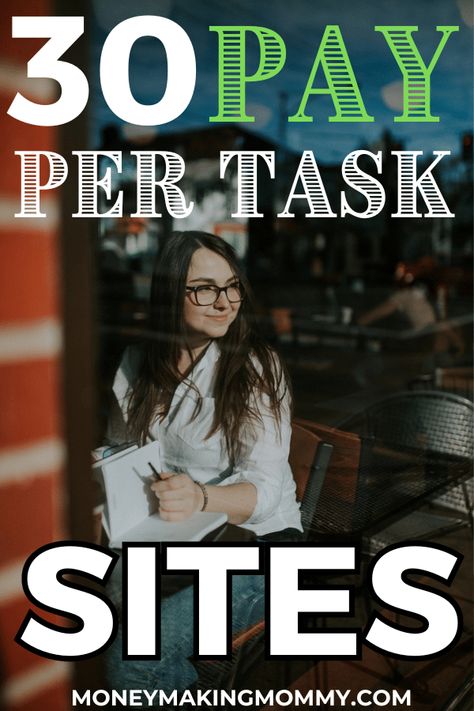 30 Pay Per Task Sites | Get Paid for Tasks: Want to make money in your spare time? Explore 30 pay-per-task sites that offer flexible opportunities to earn extra cash. #extracash #extraincome via @kellyland Gig Jobs, Apps That Pay, Task To Do, Earn From Home, Earn Extra Cash, Earn Extra Money, Part Time Jobs, Ways To Earn Money, Make Money Fast