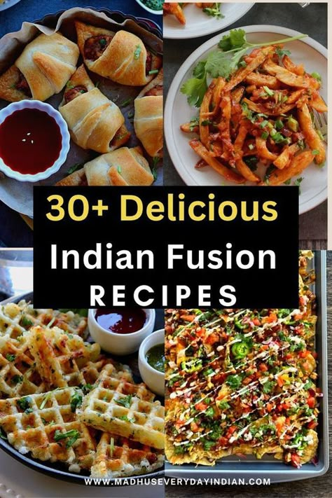 Veg Appetizers, Healthy Indian Snacks, Indian Dinner Recipes, Fusion Recipes, Indian Appetizers, Indian Dinner, Fusion Dishes, Vegetarian Indian, Chaat Recipe