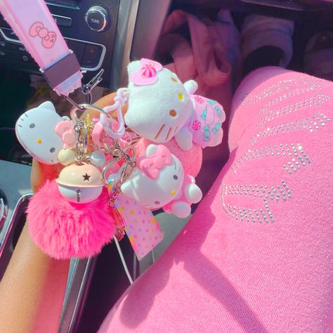 Hello Kitty Car Accessories, Hello Kitty Decorations, Feminine Urge, Hello Kitty Y2k, Hello Kitty Car, Hello Kitty Aesthetic, Hello Kitty Accessories, Pink Doll, Pink Girly Things