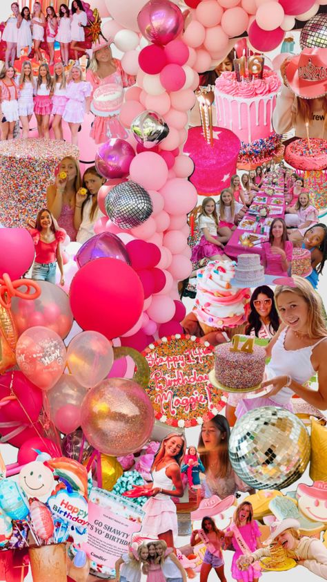 #preppybirthday #preppy #birthday #pink Some preppy birthday inspo 🎂 🛍️🌺 12th Birthday Party Ideas, Birthday Party Inspiration, Pink Birthday Decorations, 14th Birthday Party Ideas, Birthday Sleepover Ideas, Preppy Birthday, Pink Party Theme, Preppy Party, Birthday Party Desserts