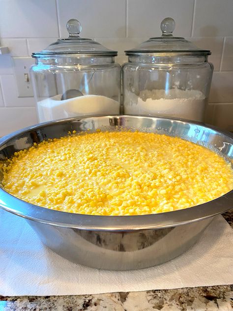 Freezer Corn Recipe With Butter, How To Freeze Cream Corn, Freezer Corn No Blanching, Freezer Sweet Corn Recipes, Freezer Vegetables, Freezer Corn Recipe, Freezing Sweet Corn, Freezing Fresh Corn, Freezing Corn