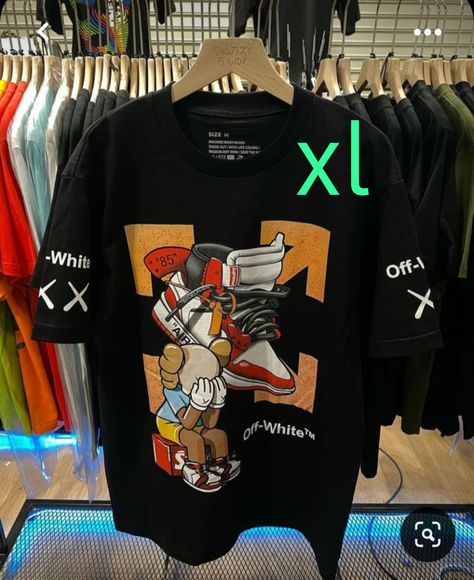 Tshirt Design Ideas Trendy 2023, Kaws Clothes, Tshirt 2023, T Shirt Outfits, Cool Shirt Designs, Hype Clothing, Creative T Shirt Design, Trendy Shirt Designs, Outfits For Men