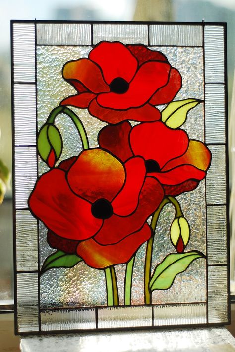 L'art Du Vitrail, Verre Design, Stained Glass Window Panel, Stained Glass Decor, Custom Stained Glass, Stained Glass Window Hanging, Stained Glass Suncatchers, Stained Glass Flowers, Stained Glass Crafts