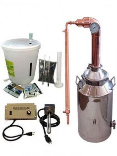 Homemade Still, Moonshine Still Kits, Moonshine Still Plans, Copper Moonshine Still, Alcohol Still, Homemade Moonshine, Home Distilling, Distilling Equipment, Distilling Alcohol