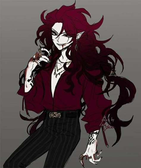 Vampire Design Character, Vampire Oc Drawing, Vampire Character Art Male, Vampire Character Design Male, Villain Art Character Design, Female Vampire Character Design, Vampire Oc Female, Human Oc Art, Demon Oc Ideas