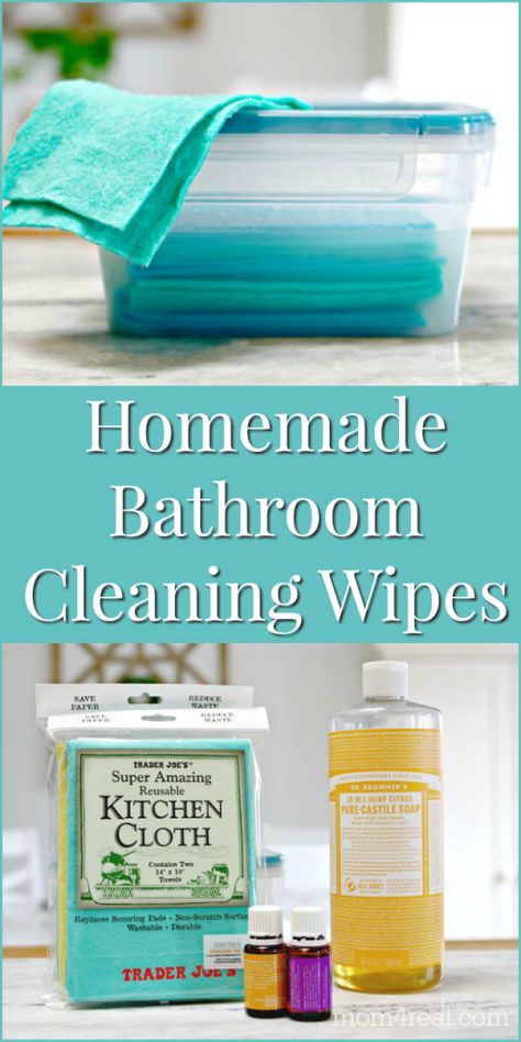 Wipes Diy, Bathroom Wipes, Homemade Cleaning Recipes, Homemade Cleaning Supplies, Easy Cleaning Hacks, Homemade Cleaning Solutions, Homemade Cleaning, Bathroom Cleaning Hacks, Vinegar Cleaning