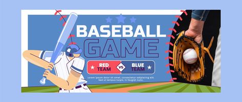 Baseball Banner, Logo Psd, Technology Icon, Card Banner, Poster Invitation, Presentation Template Free, Vector Hand, Pattern Drawing, Banner Template