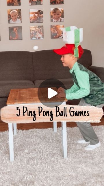 Games With Ping Pong Balls, Ping Pong Ball Games, Ping Pong Games, Empty Cup, Ping Pong Balls, Baby Activities, Trick Shots, Money Games, Family Fun Games