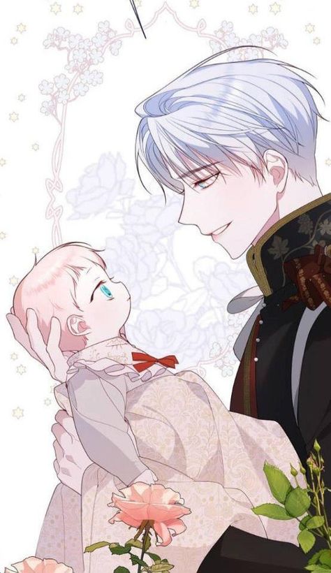 Baby Tyrant, Persona Anime, Anime Cupples, Anime Family, Webtoon Comics, Manga Cute, Anime Dad, Anime Baby, Anime Couples Manga