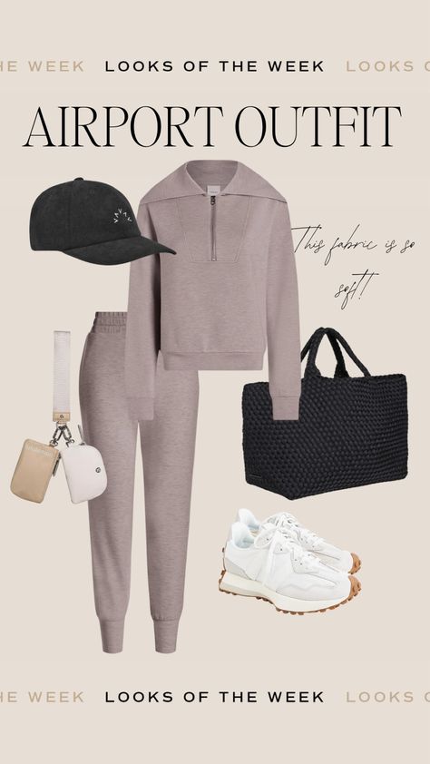 Airport Outfit Winter, Airport Attire, Cute Airport Outfit, Casual Travel Outfit, Chic Travel Outfit, Comfy Airport Outfit, Plane Outfit, Comfortable Travel Outfit, Airport Travel Outfits