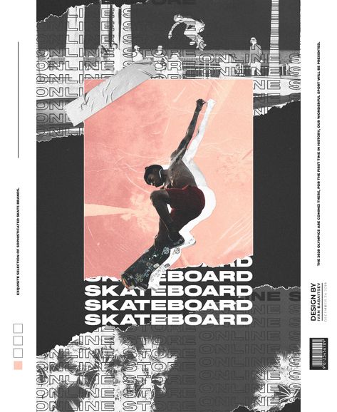 SPORTS BANNER DESIGN on Behance Skater Graphic Design, Skate Poster Design, Sb Poster, Skateboard Poster Design, Skating Poster Design, Skate Graphic Design, Skateboarding Poster Design, Skateboard Branding, Sports Banner Design